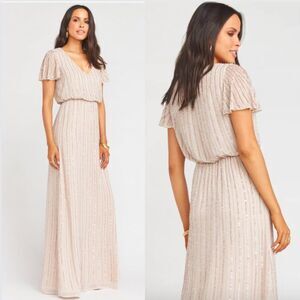 Show Me Your Mumu Michelle Beaded Maxi Dress